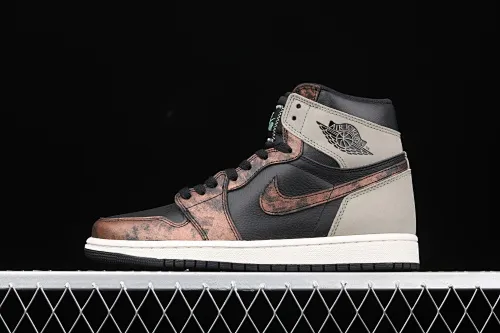 All categories Air Jordan Jordan series basketball shoes Air Jordan 1 High X version Air Jordan 1 High OG "Rust Shadow" AJ1 Joe 1 Bronze Brown 555088-033